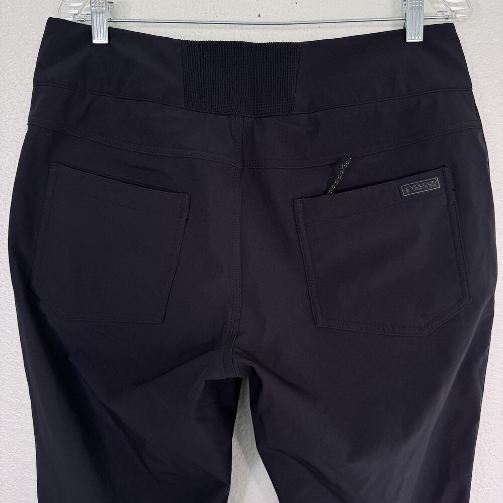 Volcom Battle Stretch HR Pants Womens XL Snow Ski Skinny Fit Black Outdoors NEW - Picture 11 of 16
